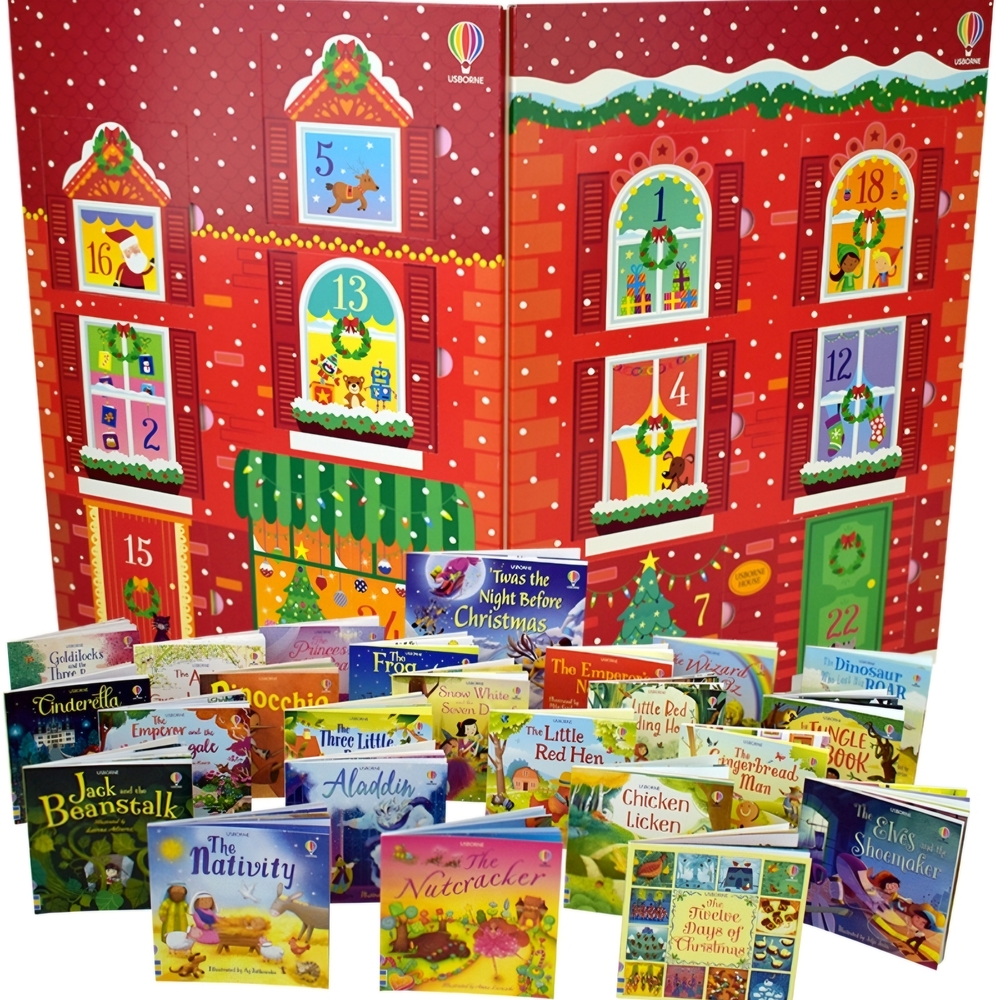 🎄24 Mini Books In Usborne Advent Calendar Book Collection